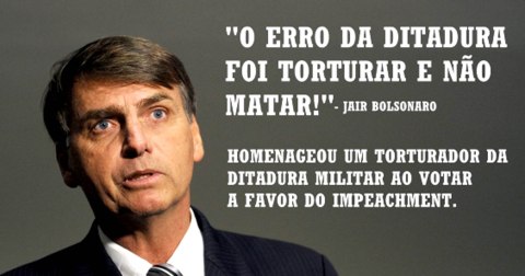 04 O erro da ditadura foi torturar e não matar - Jair Bolsonaro